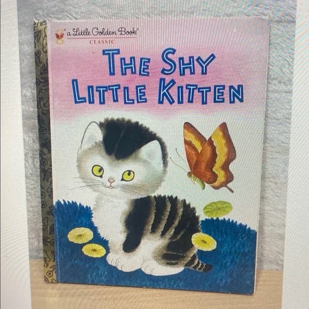 The Shy Little Kitten Little Golden Book Classic Hardcover